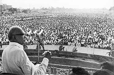 total revolution at Patna Gandhi Maidan